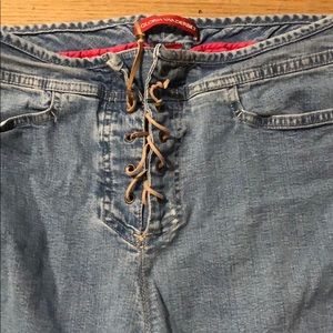 Retro Gloria Vanderbilt capris size 8